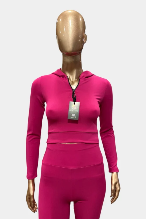 Crop-likra-zip-pink Crop Likra Zip