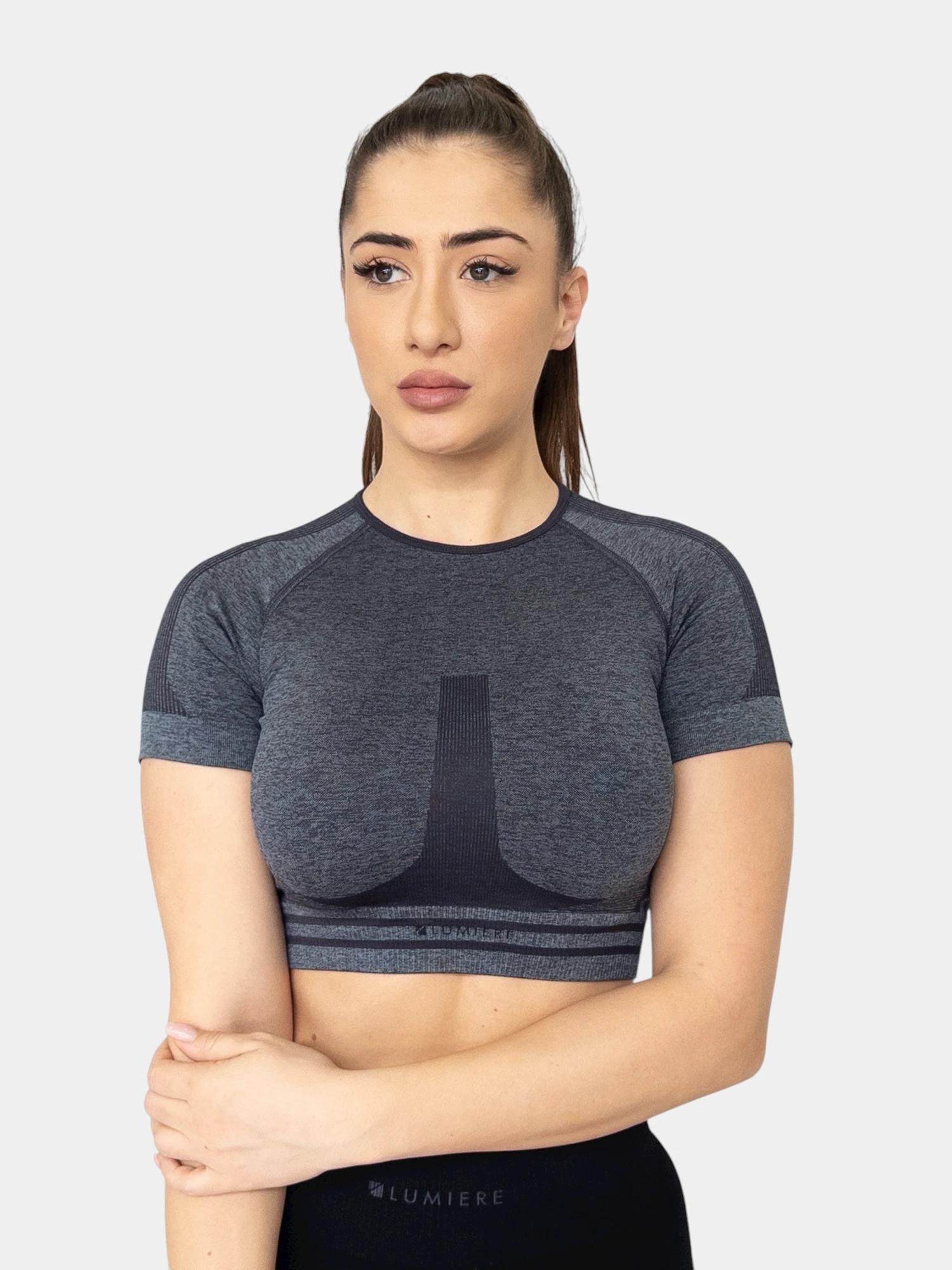 Majica za trening - Crop Amplify