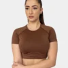Majica za trening - Crop Plain
