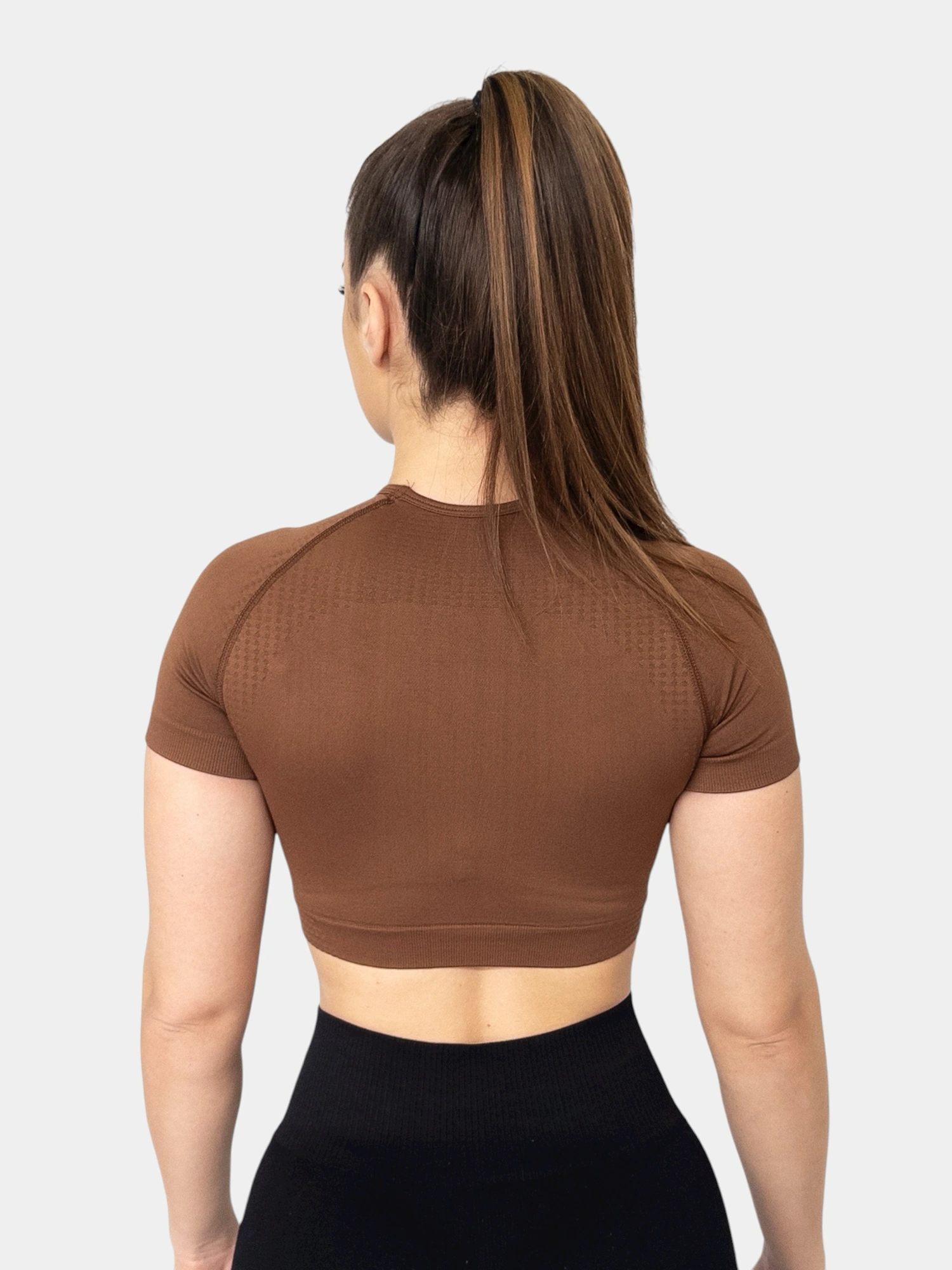 Majica za trening - Crop Plain