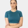 Majica za trening - Crop Plain