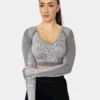 Majica za trening - Crop Snake dugi rukav