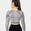 Majica za trening - Crop Snake dugi rukav