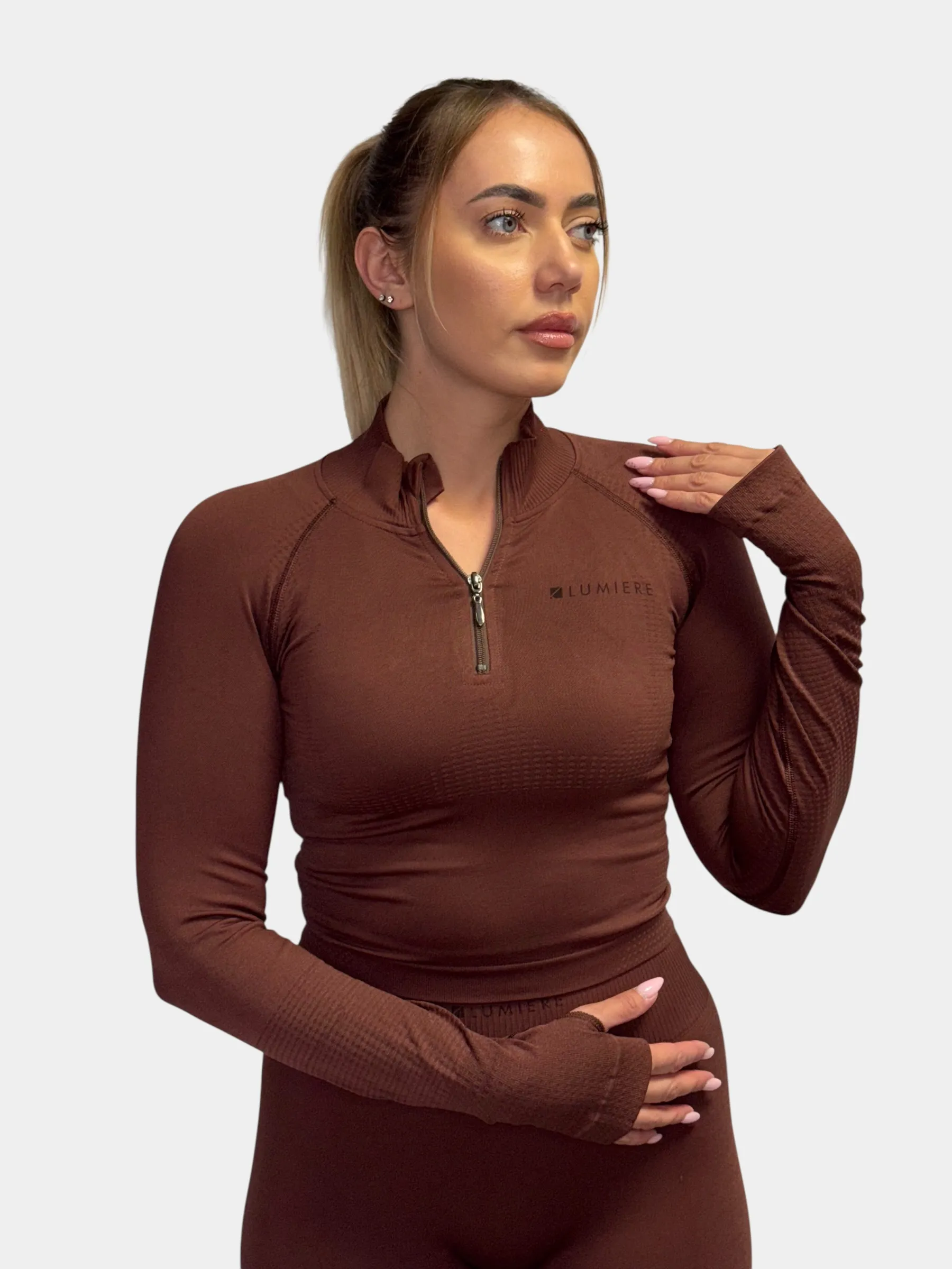 Majica za trening - Zip