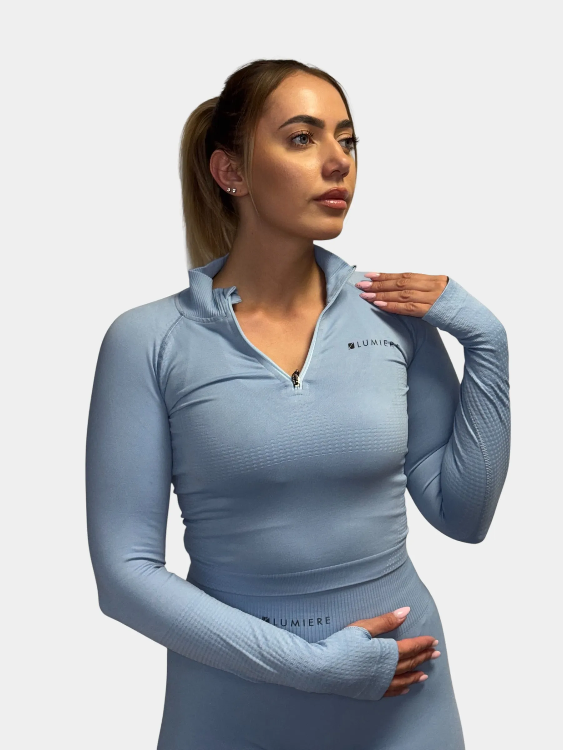 Majica za trening - Zip