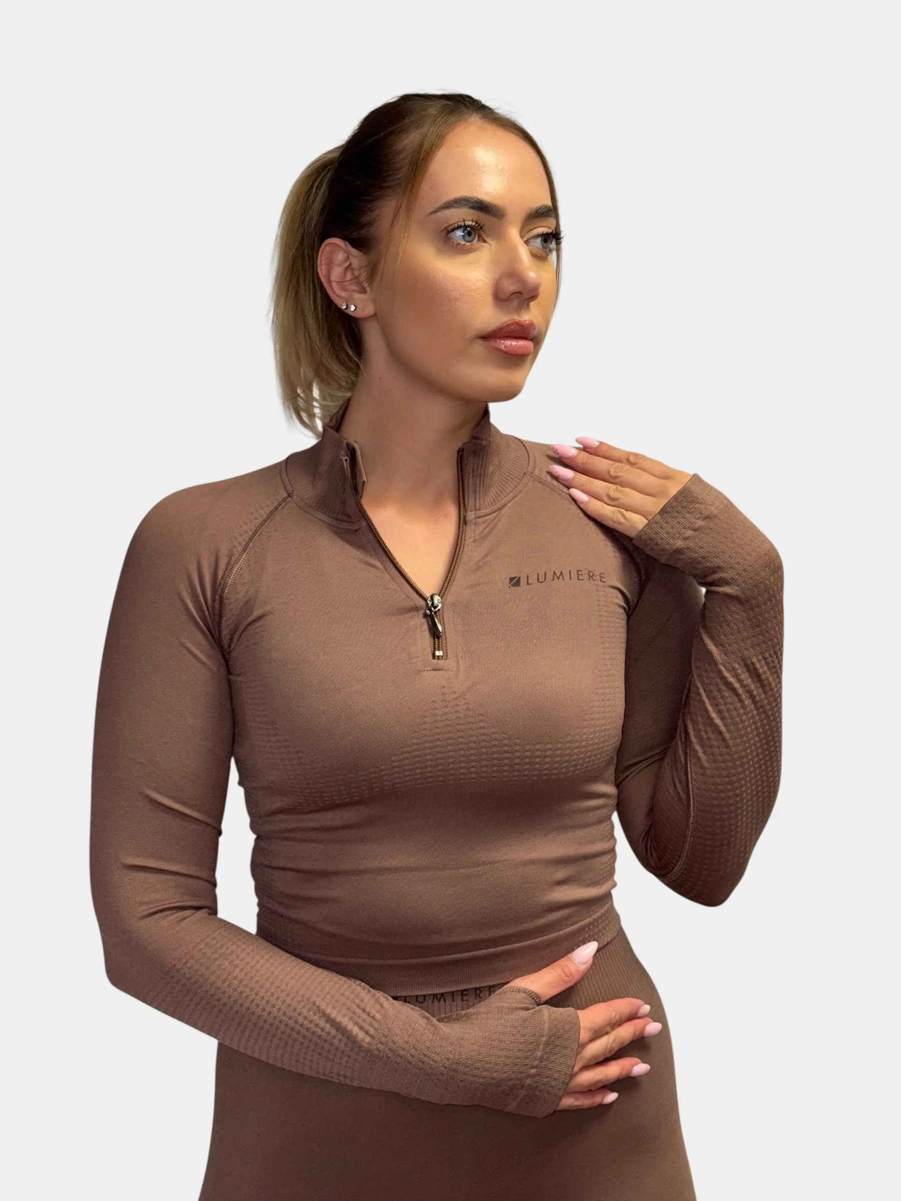 Majica za trening - Zip