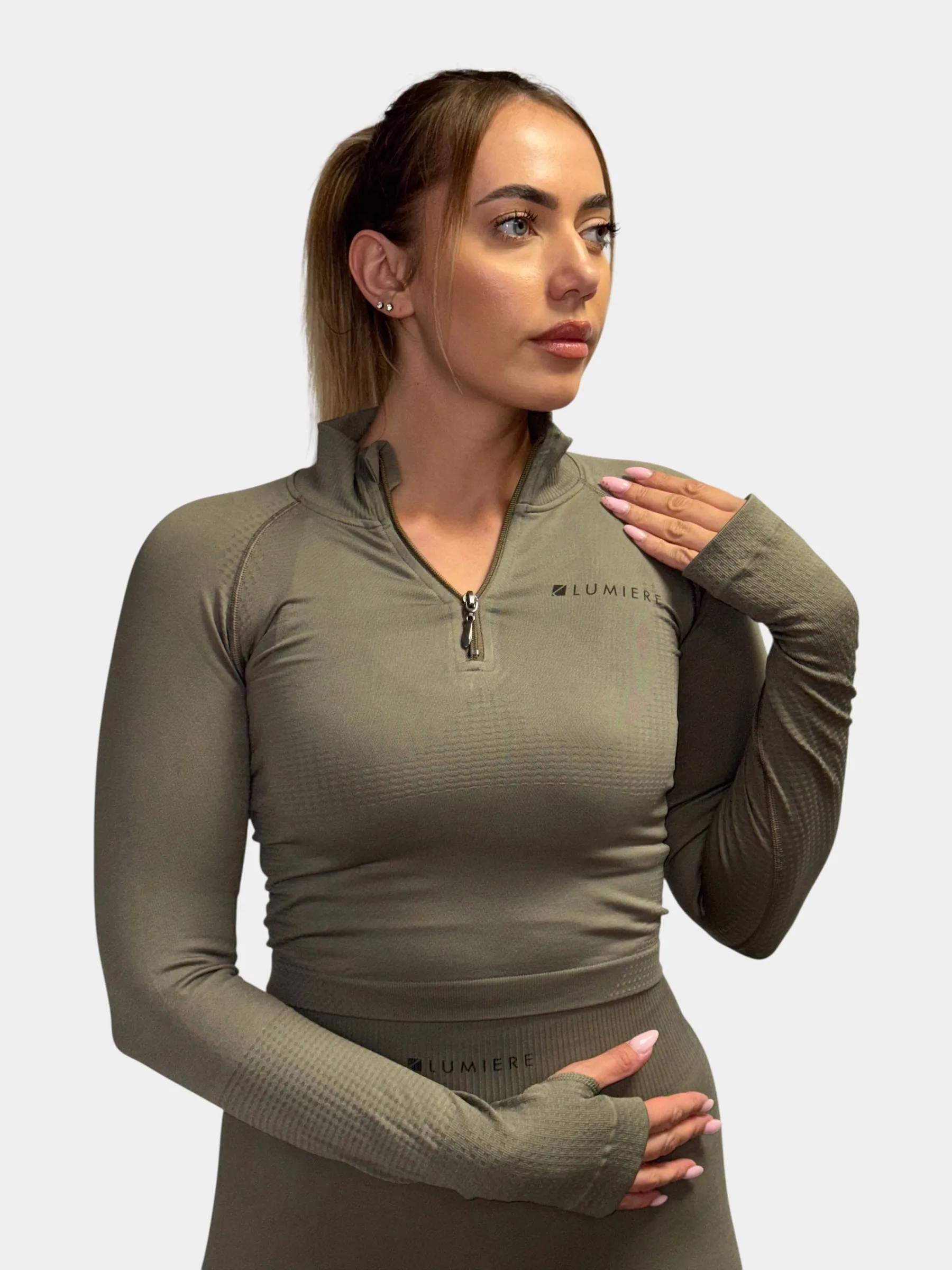 Majica za trening - Zip